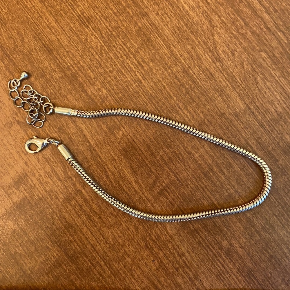 Snake Chain Bracelet for European Beads